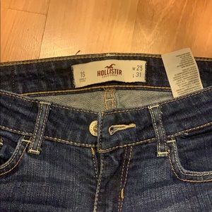 Hollister Ripped Boot Cut Jeans
